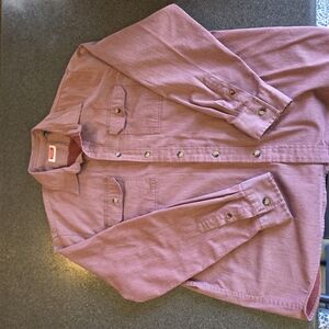 Wrangler Button-Up Shirt, Red, Outdoor Work
